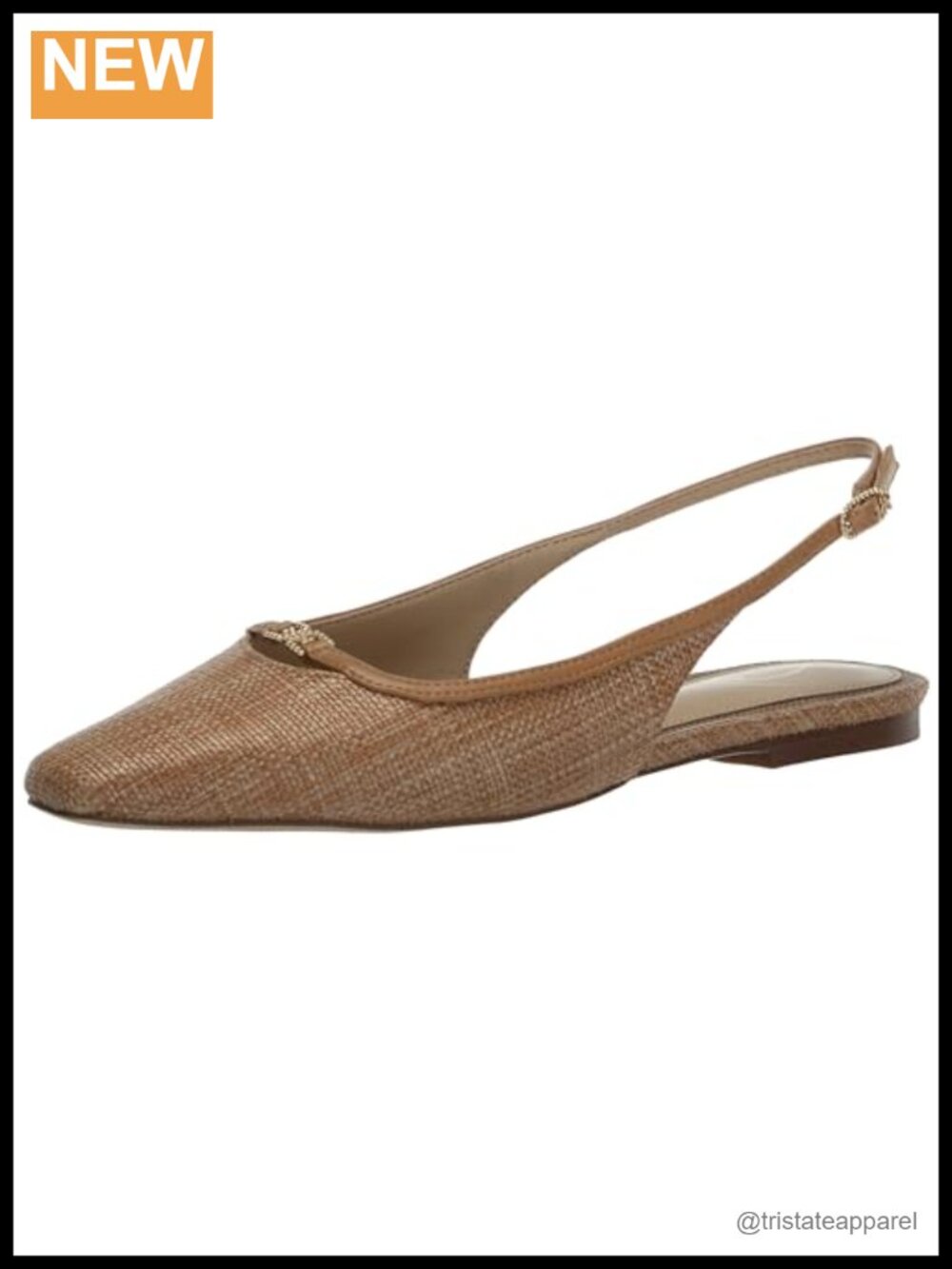 Sam Edelman Cleo Slingback Flats Business Casual Snip Toe